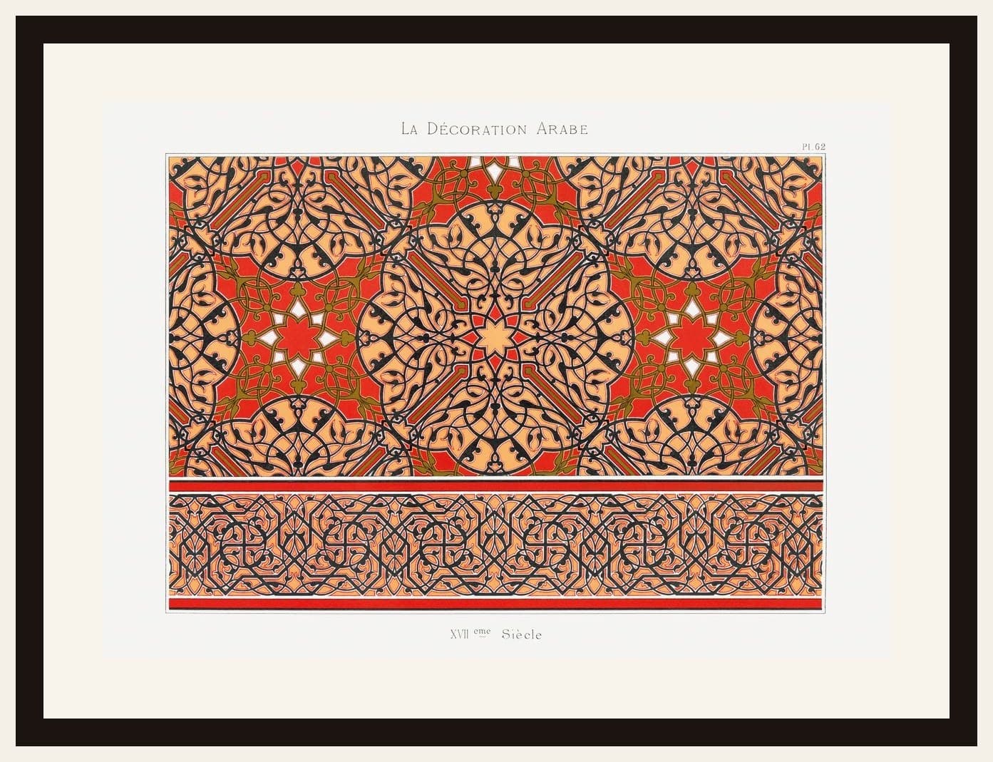 Intricate Arabesque Harmony