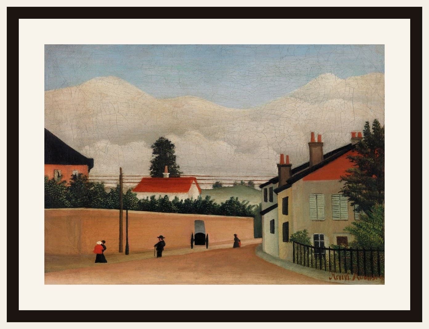 Quiet Street Scene — in situ