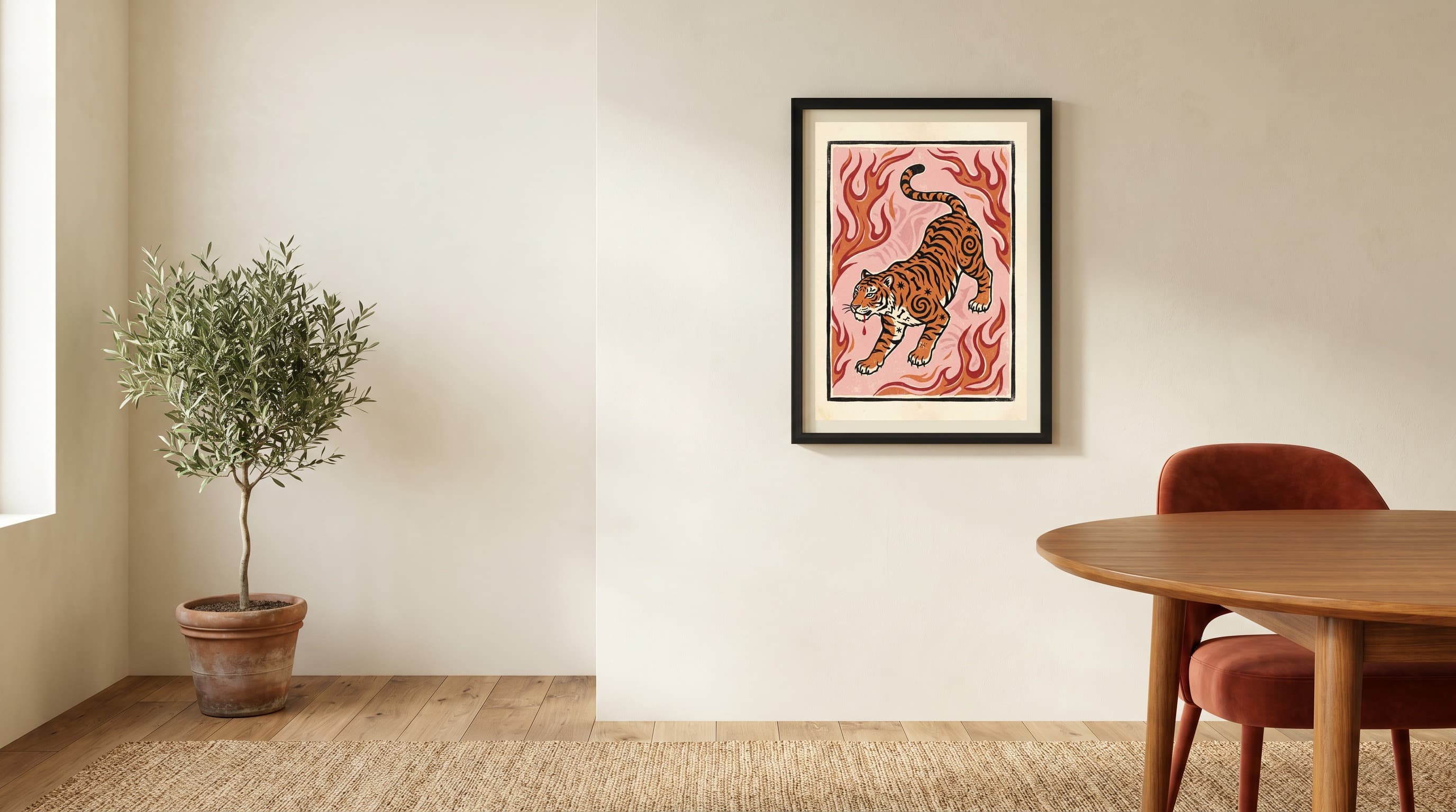 Folk Tiger — in situ