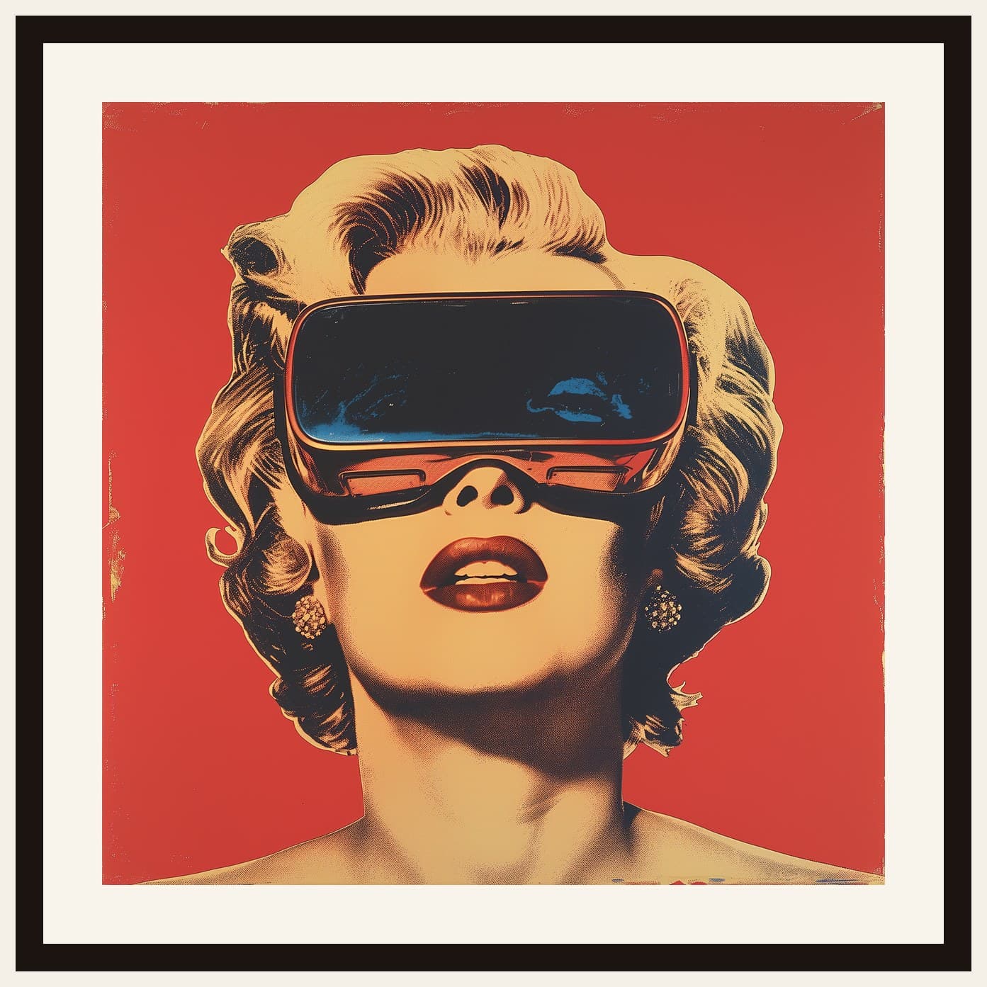 Marilyn Monroe VR Goggles Pop Art