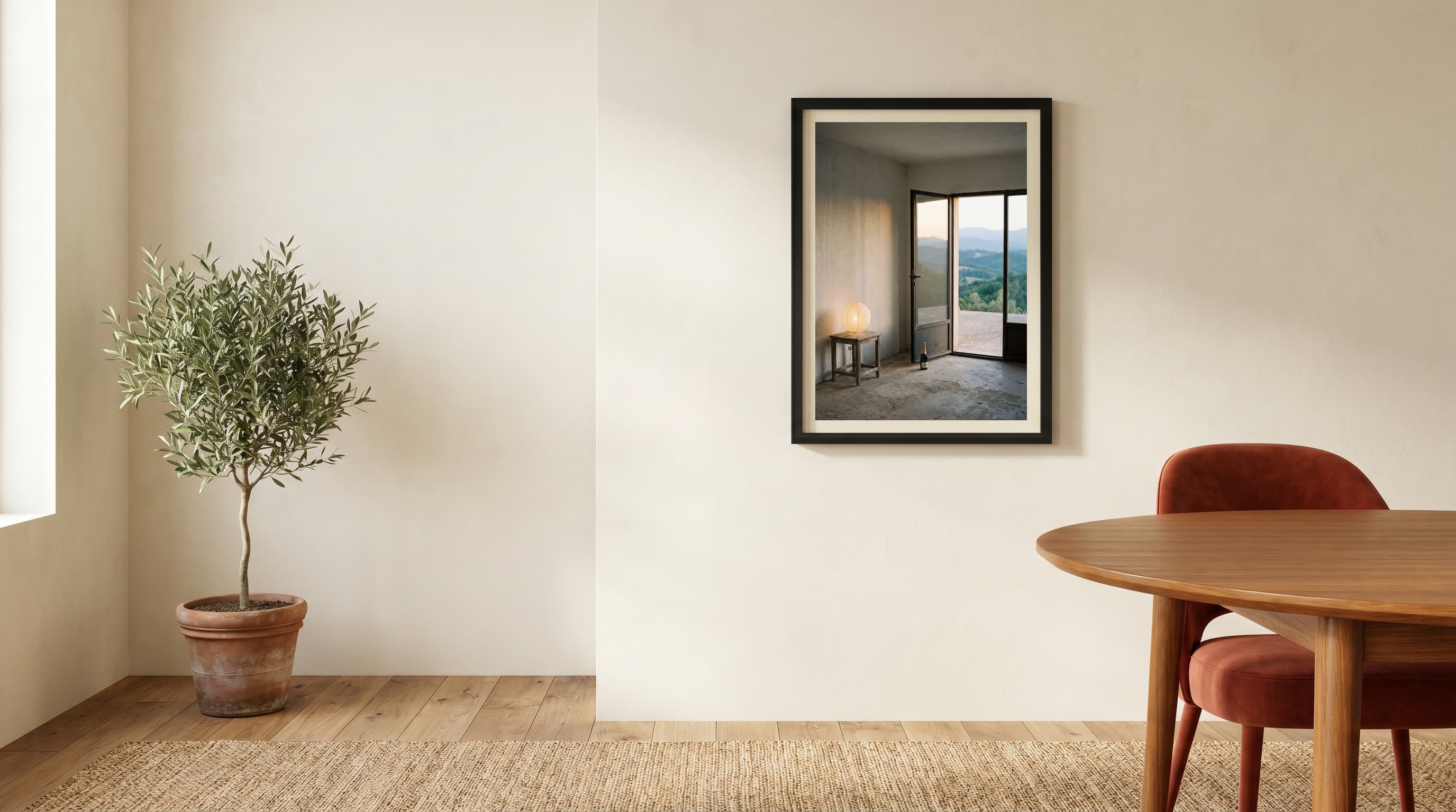 The Open Door — in situ